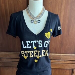 Pittsburgh Steelers Charm Necklace